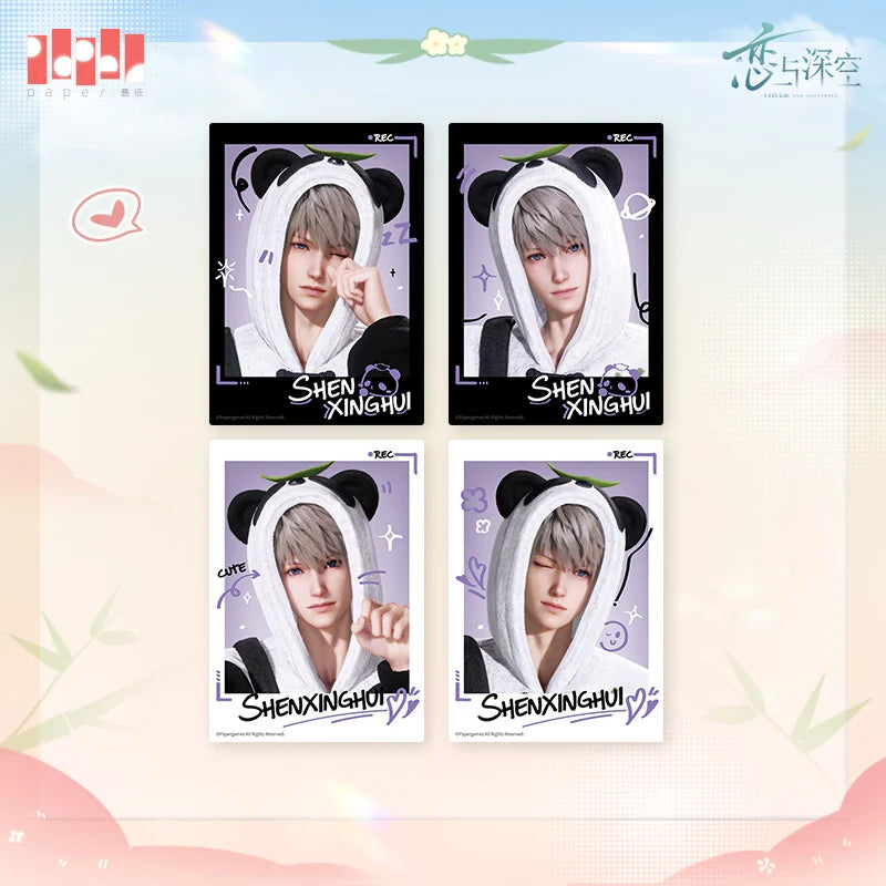 Love and Deepspace - Panda Breeze Series Polaroid Set InFold Games