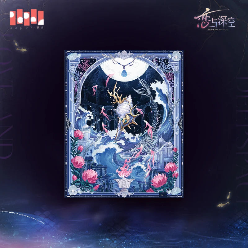 Love and Deepspace - Rafayel Lemurian Sea God Series Shawl InFold Games