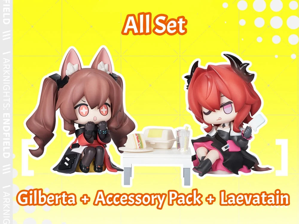 Arknights: Endfield - Laevatain & Gilberta ChatChat Series Chibi Figure HYPERGRYPH
