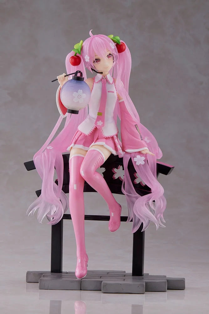 Hatsune Miku - Sakura Miku(Sakura Lantern Ver.) AMP+ Prize Figure Taito