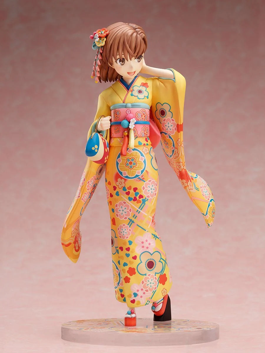 A Certain Scientific Railgun T - Mikoto Misaka (Furisode ver.) 1/7 Scale Figure FURYU Corporation