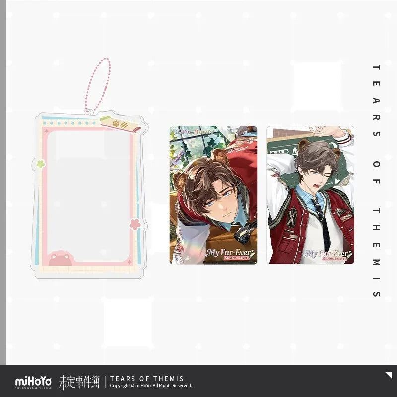 Tears of Themis - My Fur-ever Schoolmale Series Acrylic Photo Frame Commemorative Set miHoYo