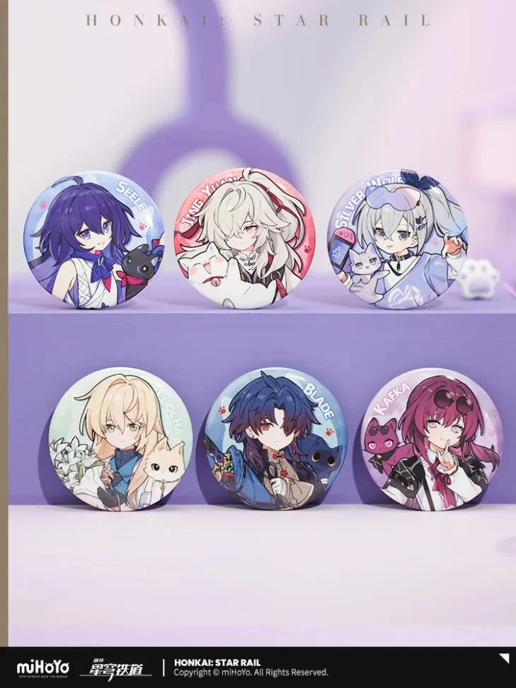 Honkai: Star Rail - Little Cat Series Chibi Badge miHoYo