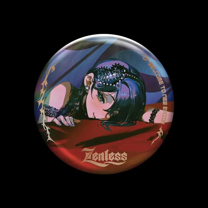 Zenless Zone Zero - Concerto Frequency Series Starstream Thunderstrike Badge & Laser Ticket miHoYo