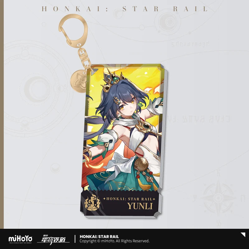 Honkai: Star Rail - The Destruction Path Character Warp Artwork Acrylic Keychain miHoYo