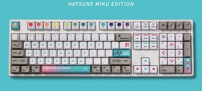 Hatsune Miku - Hatsune Miku Full Keycap Set Moeyu