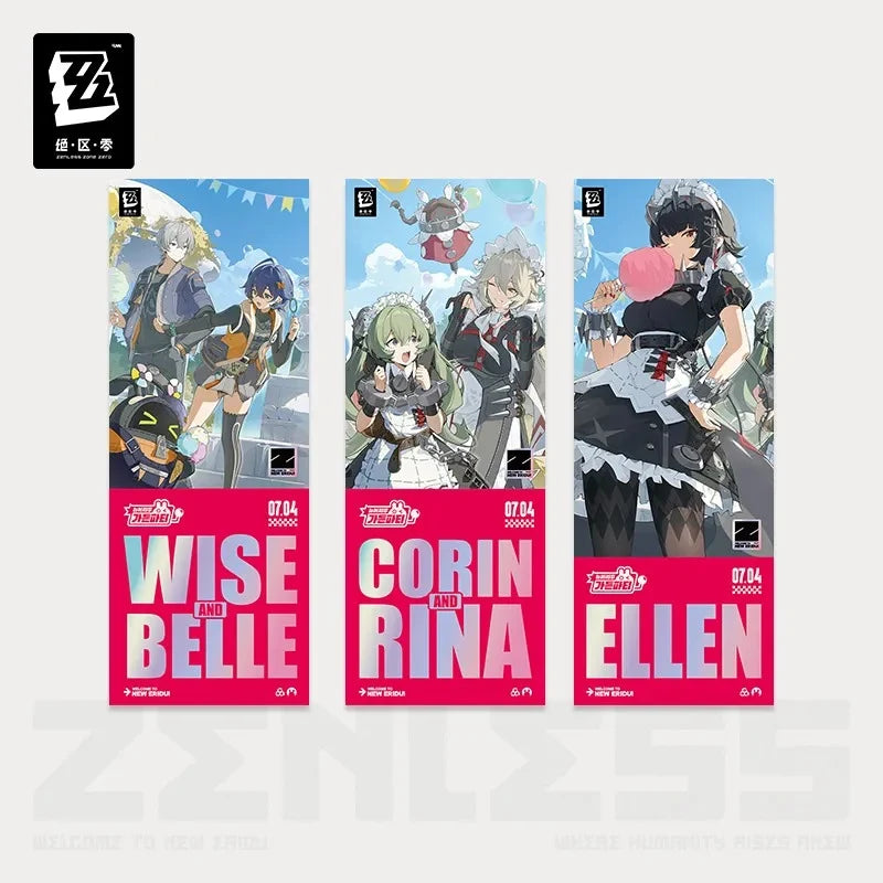 Zenless Zone Zero - New Elidore Carnival Series Laser Ticket Set miHoYo
