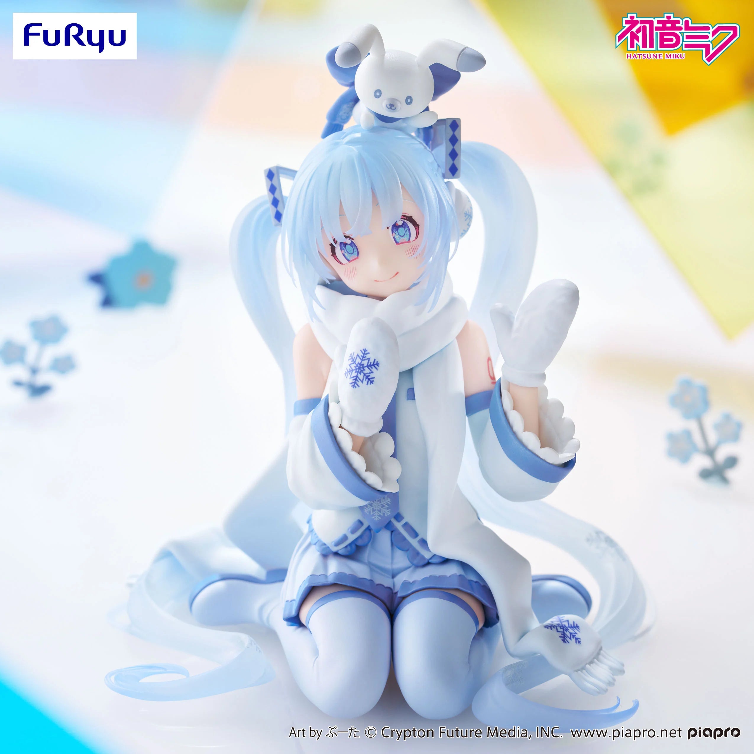 Hatsune Miku - Snow Miku (Sky Town 10th Ver.) Noodle Stopper Figure FuRyu Corporation
