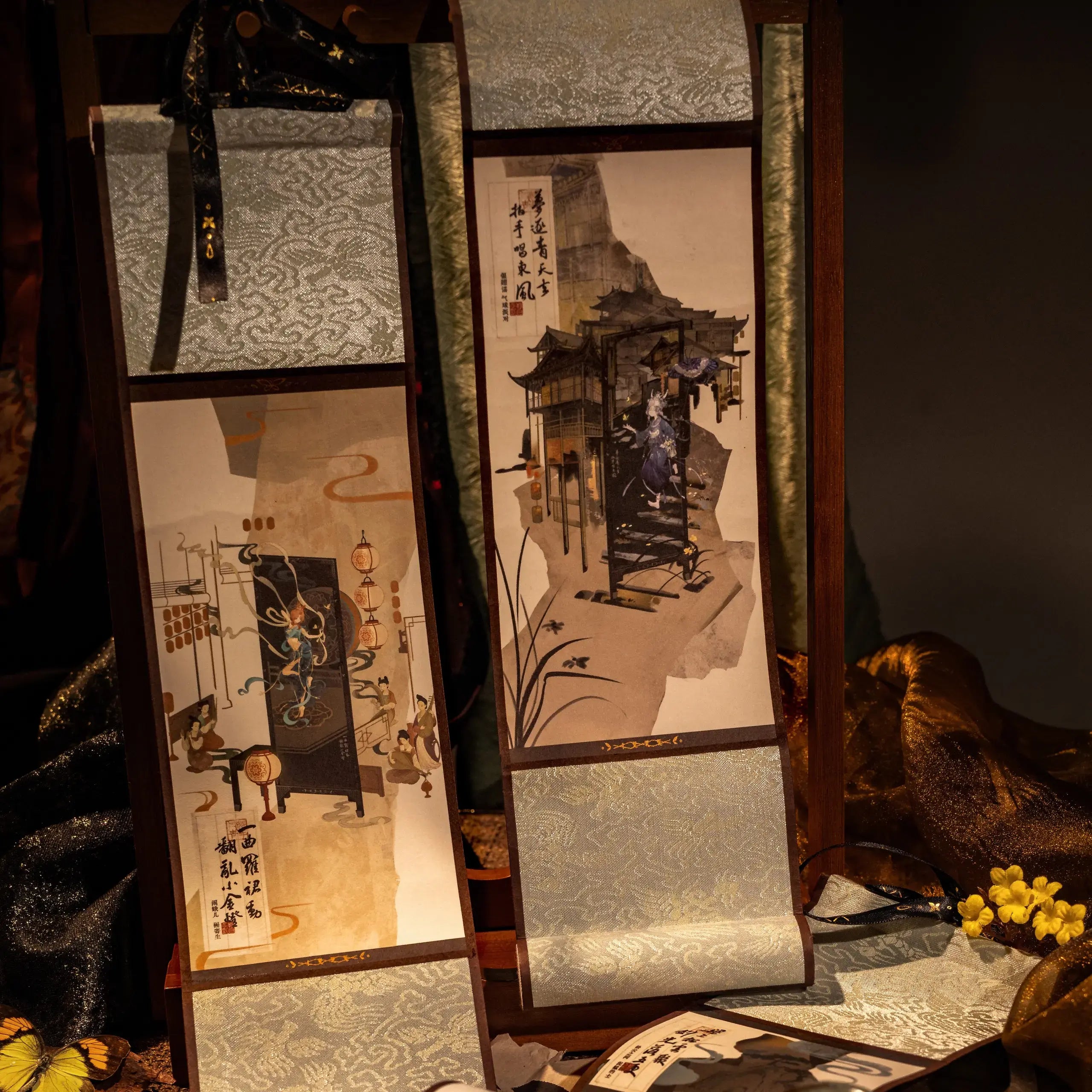 Reverse: 1999 - The Lost Dream Scroll Painting BLUEPOCH
