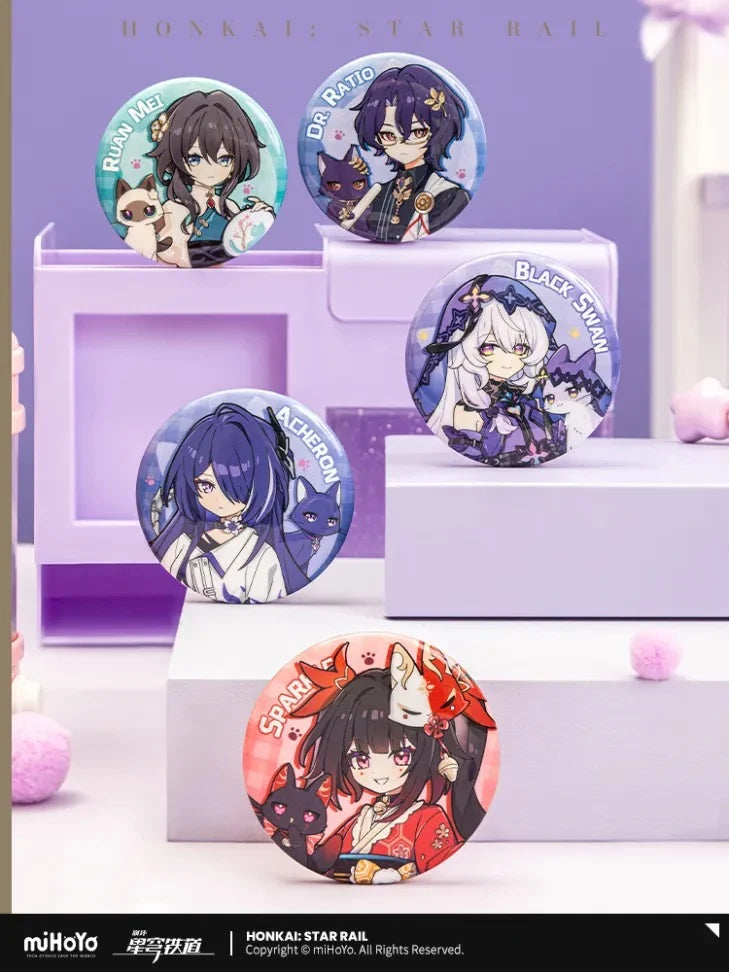Honkai: Star Rail - Little Cat Series Chibi Badge miHoYo