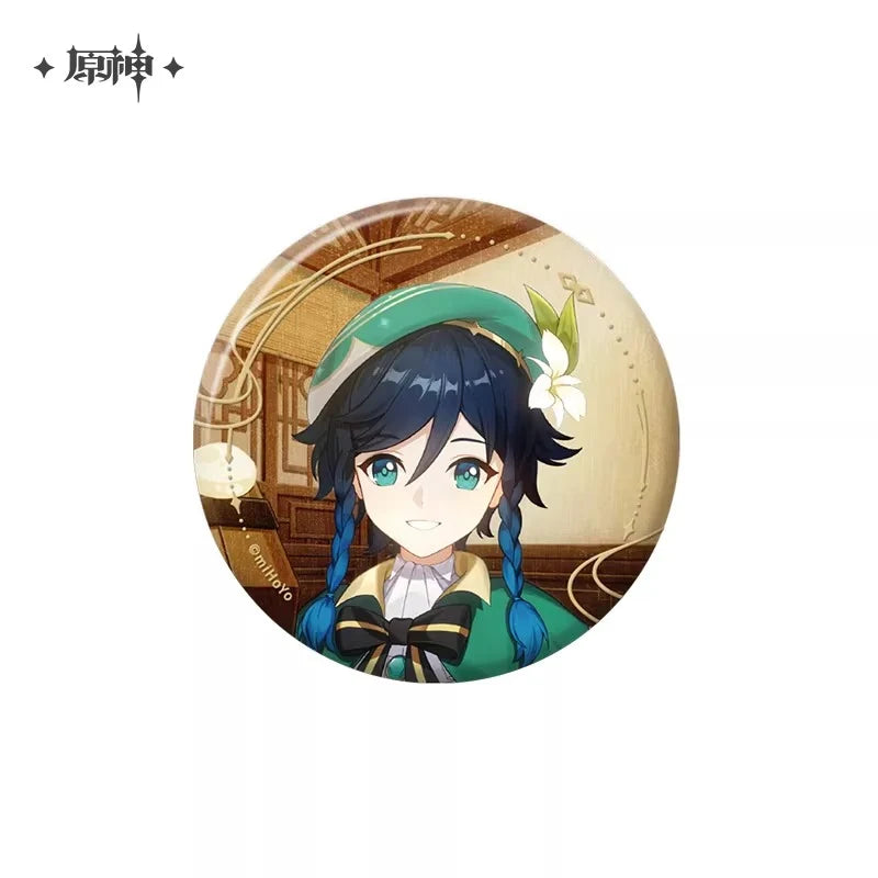 Genshin Impact - The Long Way Home Series Badge & Keychain miHoYo