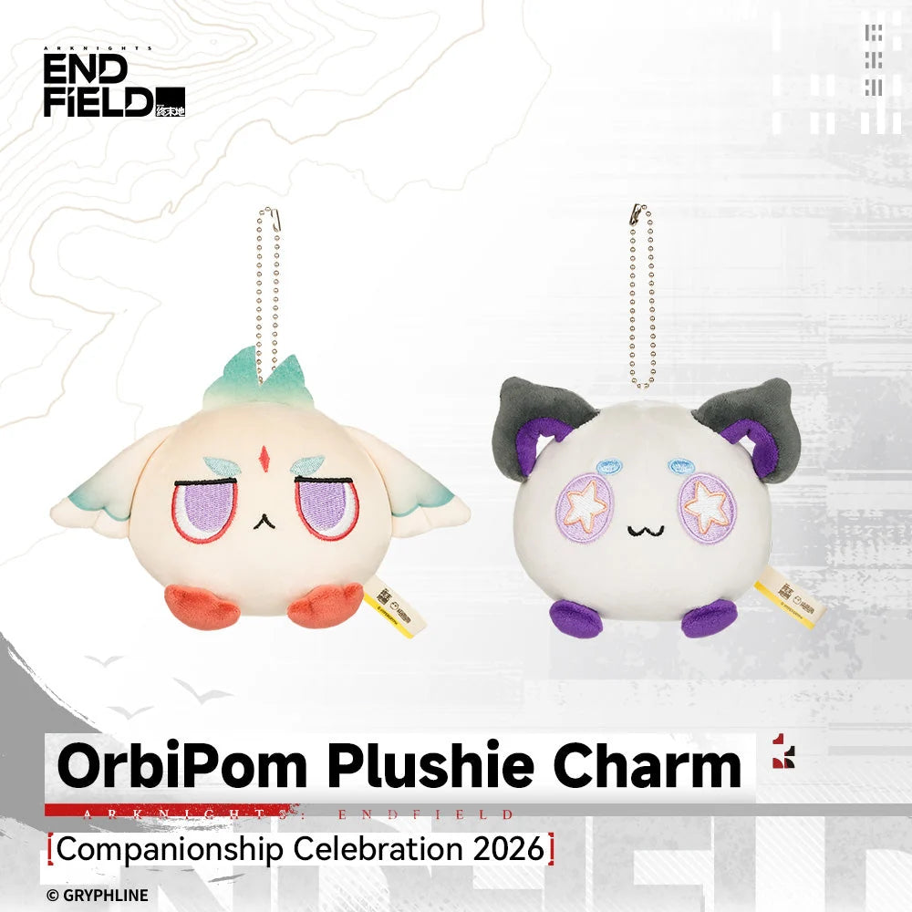 Arknights: Endfield - Arcane & Liino OrbiPom Plushie Charm HYPERGRYPH