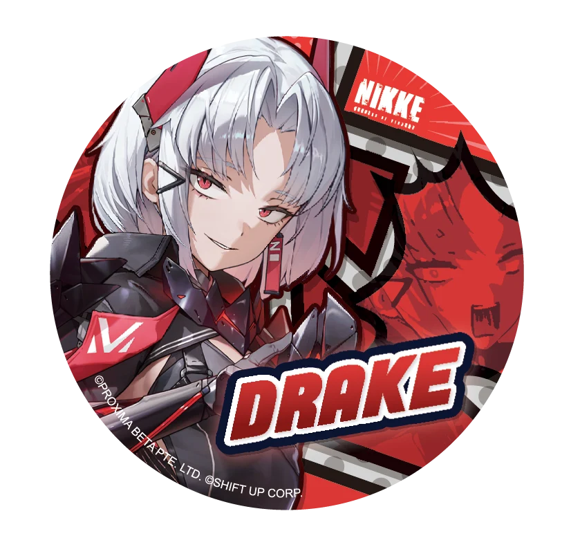 GODDESS OF VICTORY: NIKKE - Trading Holo Button Badge 2025 Anime Expo Merch