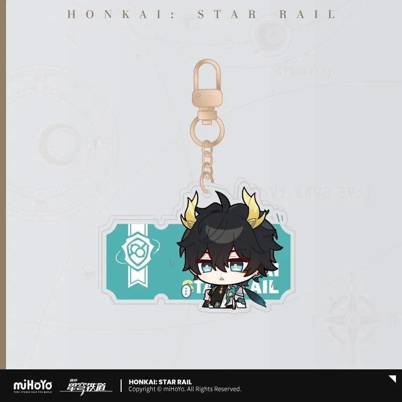Honkai: Star Rail - Pom-Pom Gallery Sticker Keychain miHoYo