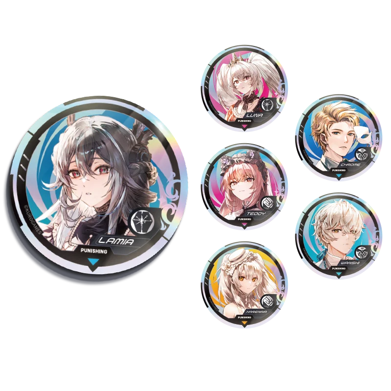 Punishing: Gray Raven - Moonlit Nightfall Theme 5th Anniversary Celebration Art Badge KURO GAMES