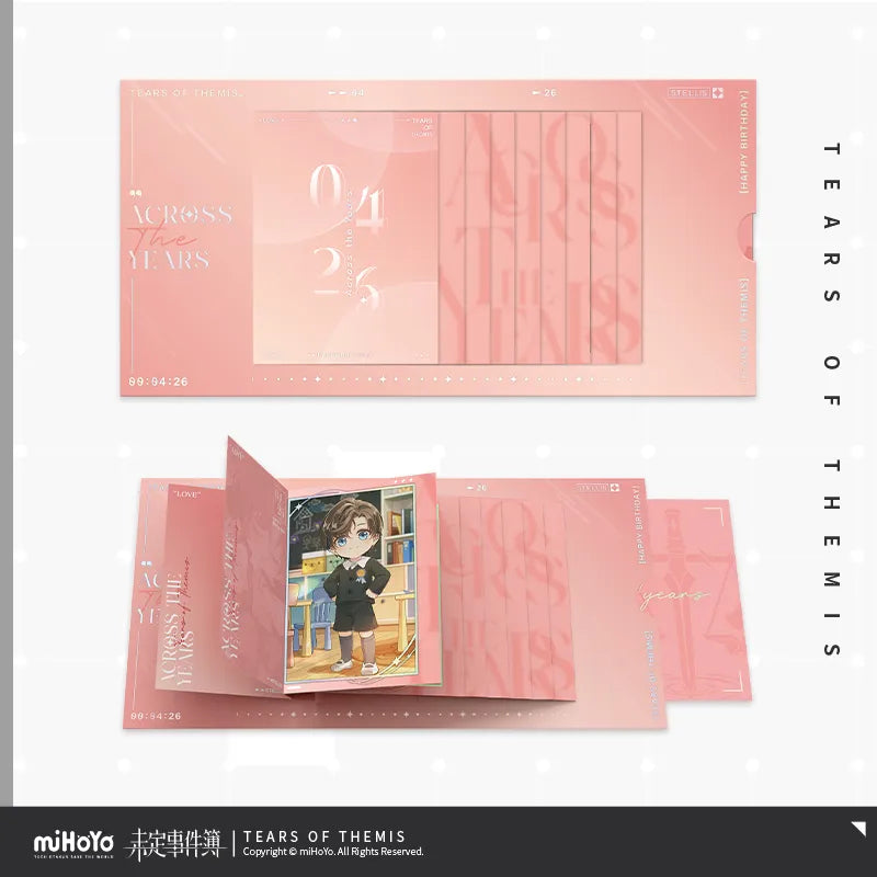 Tears of Themis - Stellis Heartbeat Series Artem Wing Birthday Growth Waterfall Card miHoYo