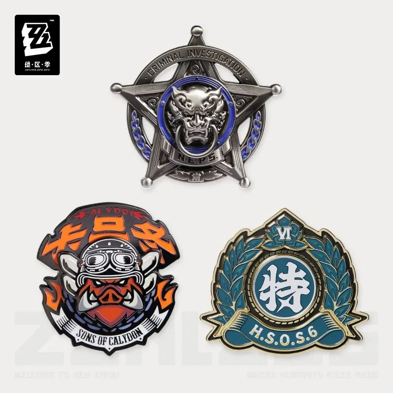 Zenless Zone Zero - Faction Metal Badge Vol. 2 miHoYo
