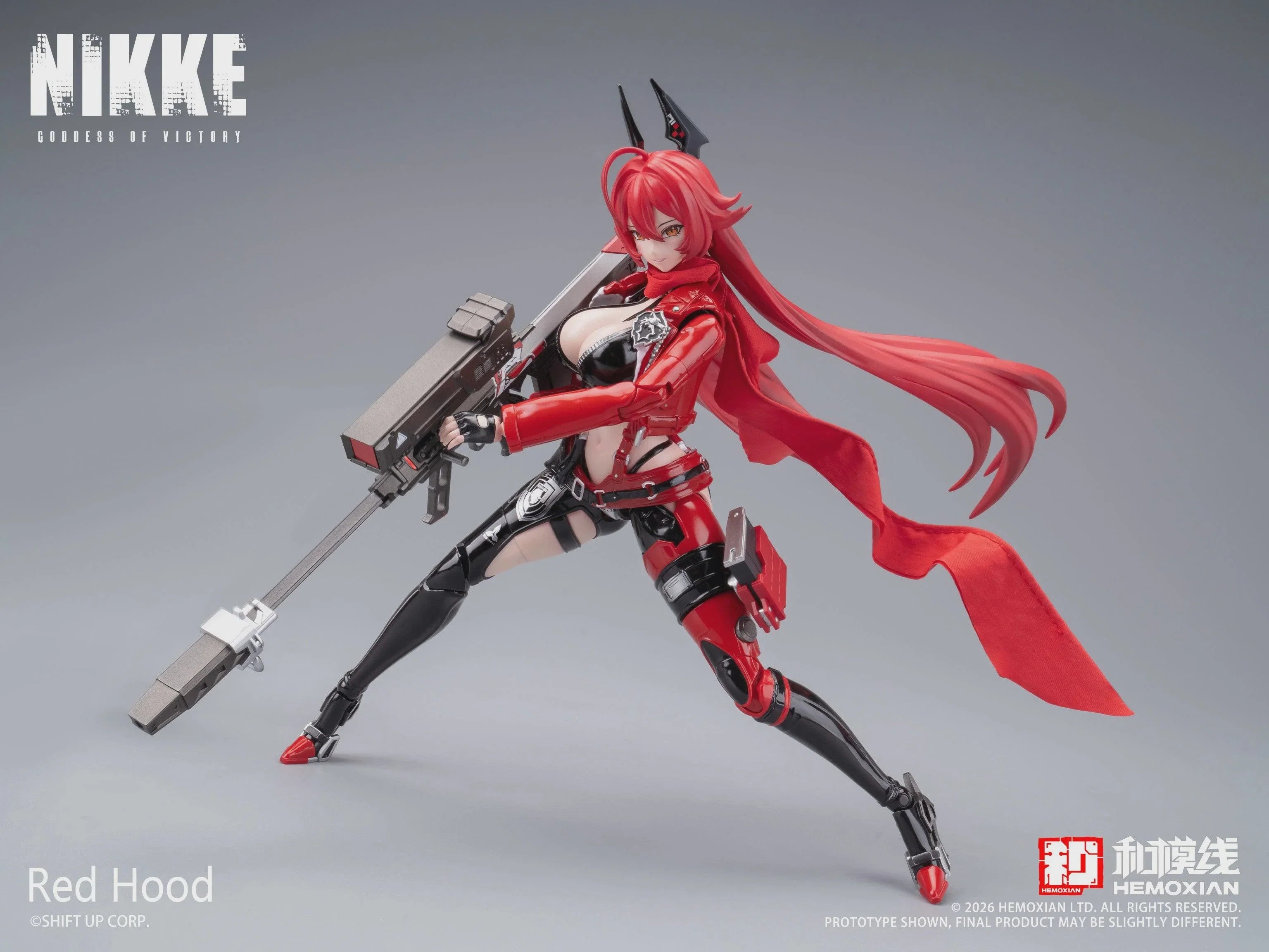 Goddess of Victory: Nikke - Red Hood 1/12 Plastic Model Kit HEMOXIAN