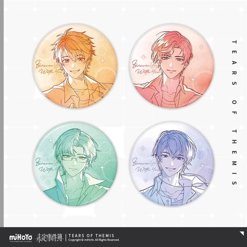 Tears of Themis - Forever Begins With You Series The Proposition of Love Tin Badge miHoYo
