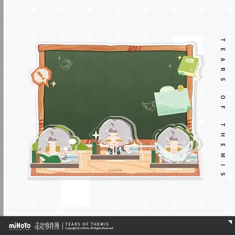 Tears of Themis - My Fur-ever Schoolmale Series Chibi Message Acrylic Stand miHoYo