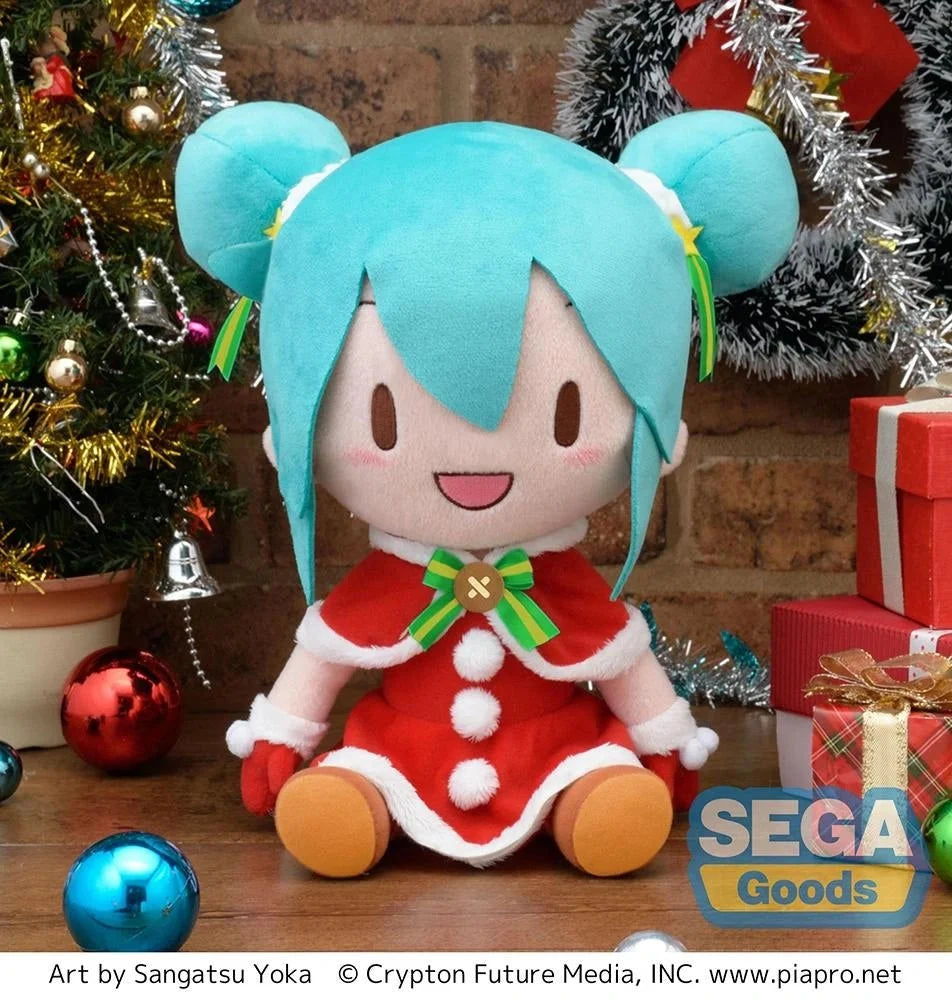 Hatsune Miku - Hatsune Miku Christmas 2021 NESOBERI Lay-Down SP Fluffy Plush SEGA