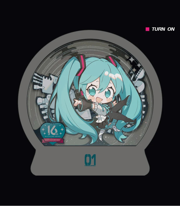 Hatsune Miku - Hatsune Miku (Moeyu 16th Anniversary Ver.) Commemorative Paper Sculpture Night Lamp Moeyu