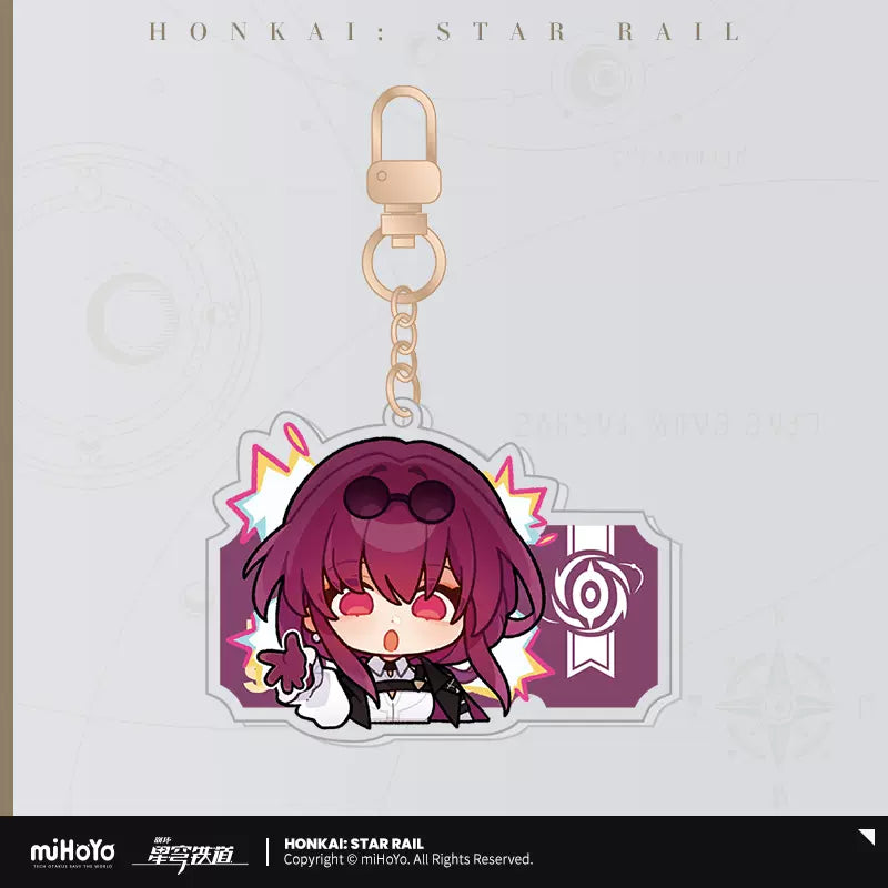 Honkai: Star Rail - Pom-Pom Gallery Sticker Keychain miHoYo