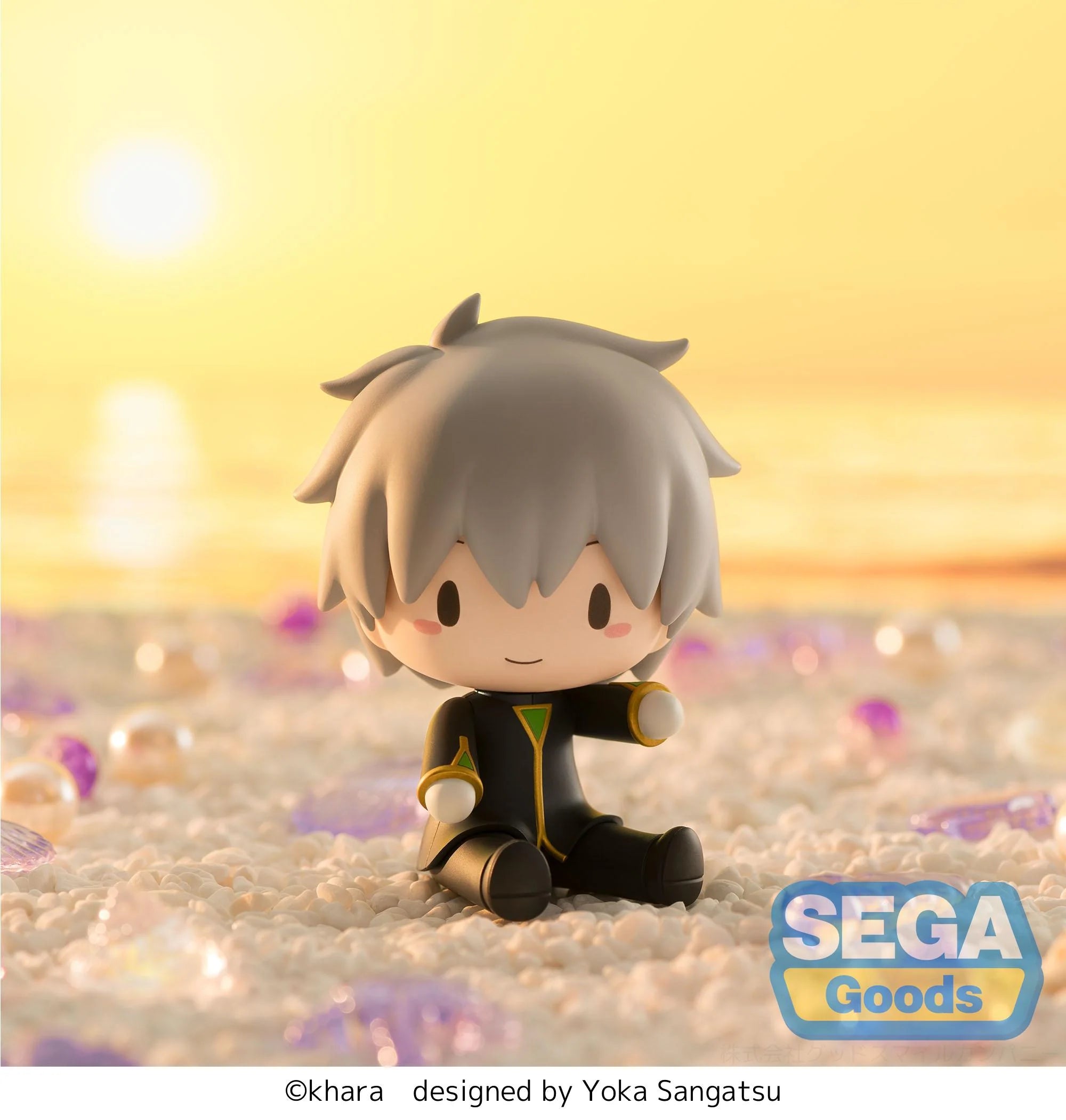 Rebuild of Evangelion - Kaworu (Commander Suit Ver) Fuwa Petit Chibi Figure SEGA