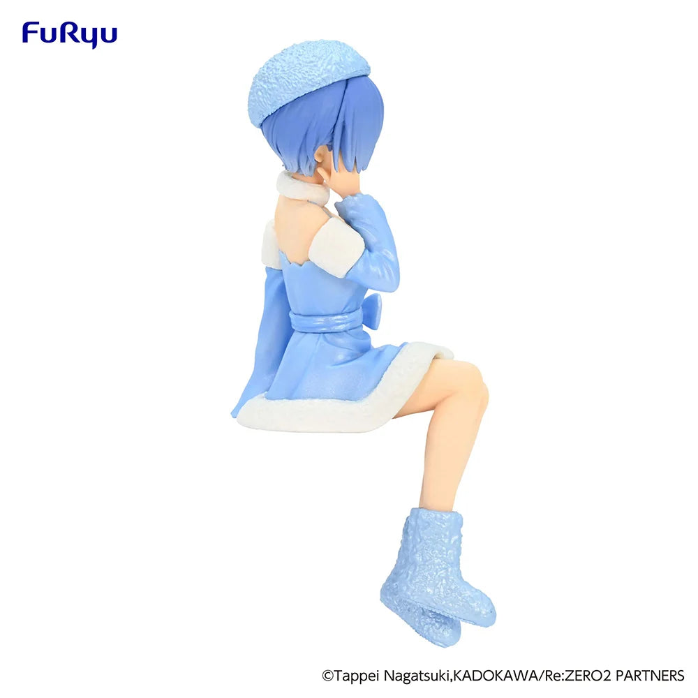 Re:ZERO Starting Life in Another World - Rem(Snow Princess Pearl Color Ver.) Noodle Stopper Prize Figure FuRyu Corporation