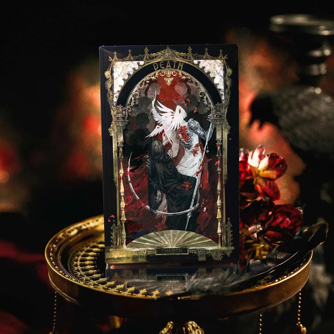 Reverse: 1999 - Charon Gift of the Dead Quicksand Acrylic Block BLUEPOCH