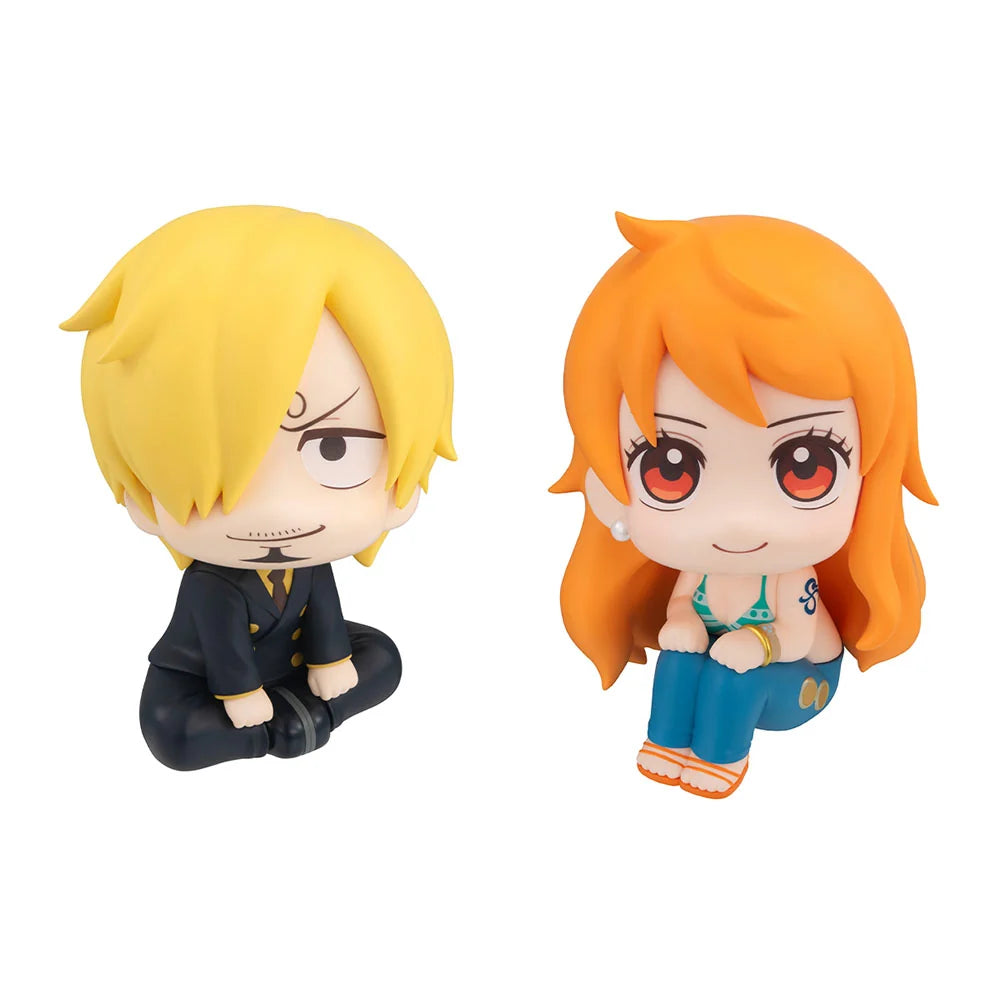 One Piece - Sanji & Nami Set [with Cloche & Orange] Look Up Mini Figure Megahouse