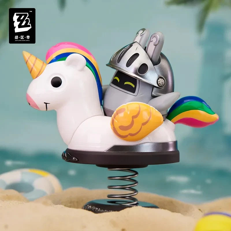 Zenless Zone Zero - Happy Shake Knightboo Spring Toy Mini Figure APEX
