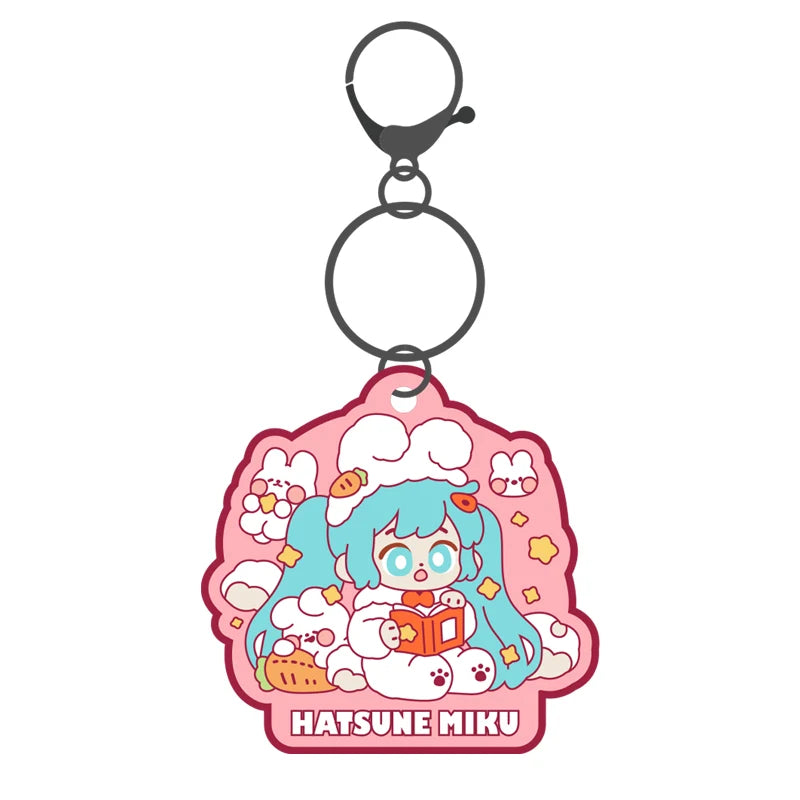 [Pre-order]Hatsune Miku - Hatsune Miku Pajama Party Rubber Keychain Moeyu