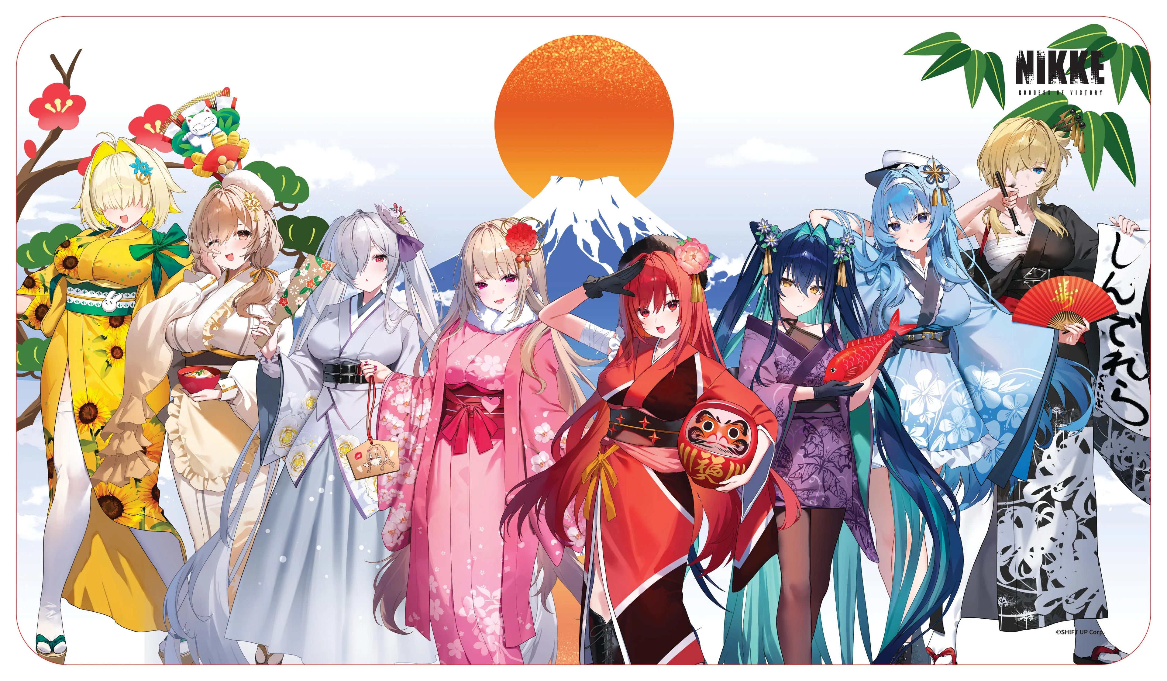 GODDESS OF VICTORY: NIKKE - Lunar New Year 2026 Series Gaming Mouse Pad TWO QUAN