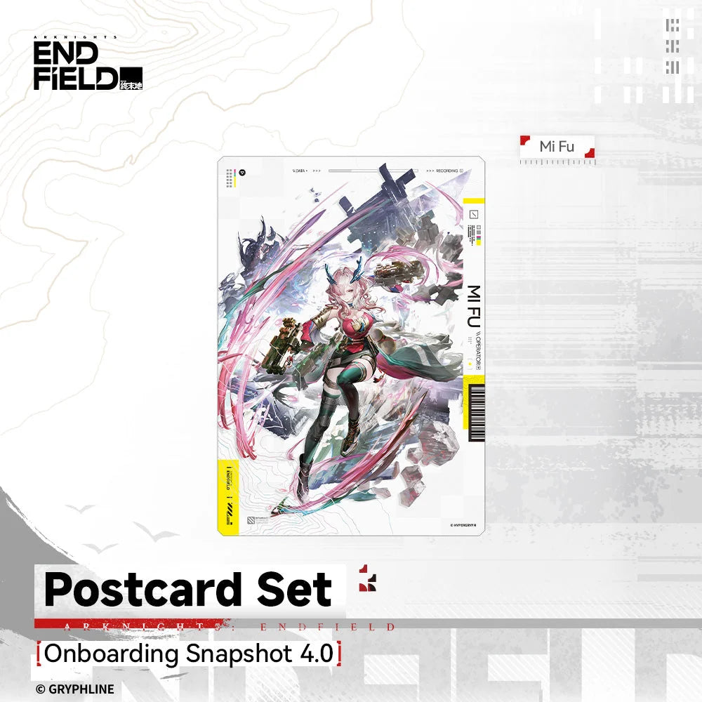 Arknights: Endfield - Onboarding Snapshot 4.0 Postcard Set HYPERGRYPH