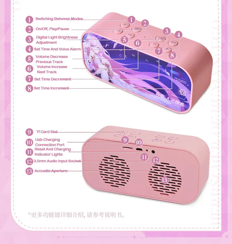 Honkai Impact 3rd - Elysia Herrscher of Human Bluetooth Speaker / Voice Alarm Clock miHoYo