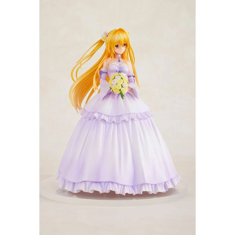 To LOVE-Ru Darkness - Golden Darkness (Wedding Dress Ver.) 1/7 Scale Figure Kadokawa