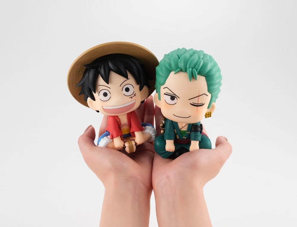 One Piece - Monkey D. Luffy & Roronoa Zoro Look Up Series Mini Figure MegaHouse