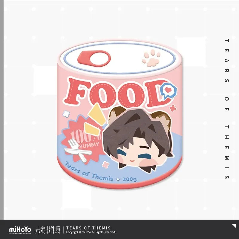 Tears of Themis - My Fur-ever Schoolmale Series Chibi Shaped Tin Badge miHoYo