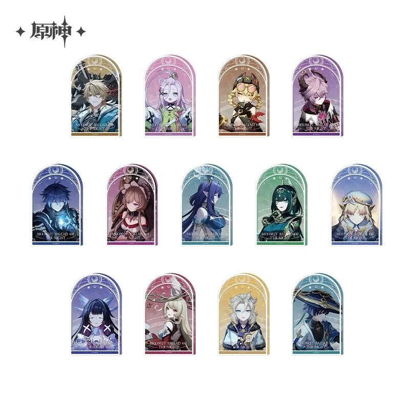 Genshin Impact - Moonlit Ballad of The Night Series Thick Acrylic Block miHoYo