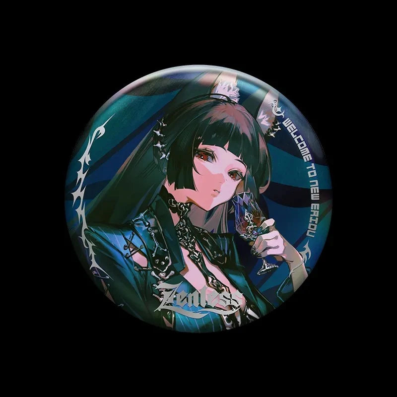 Zenless Zone Zero - Concerto Frequency Series Starstream Thunderstrike Badge & Laser Ticket miHoYo