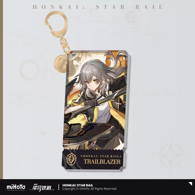 Honkai: Star Rail - The Preservation Path Character Warp Artwork Acrylic Keychain miHoYo