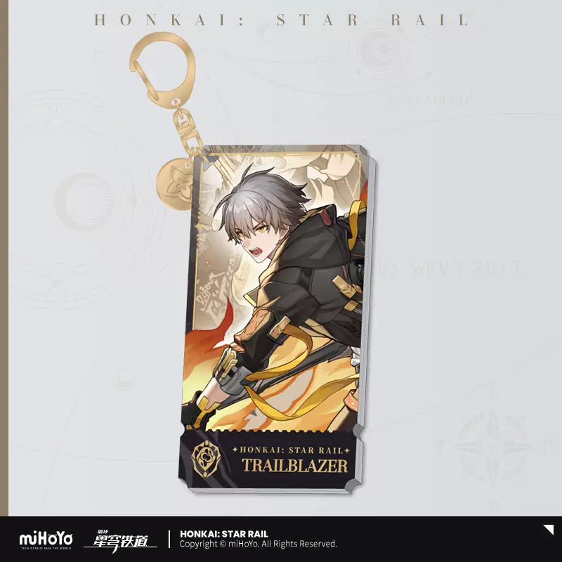 Honkai: Star Rail - The Preservation Path Character Warp Artwork Acrylic Keychain miHoYo