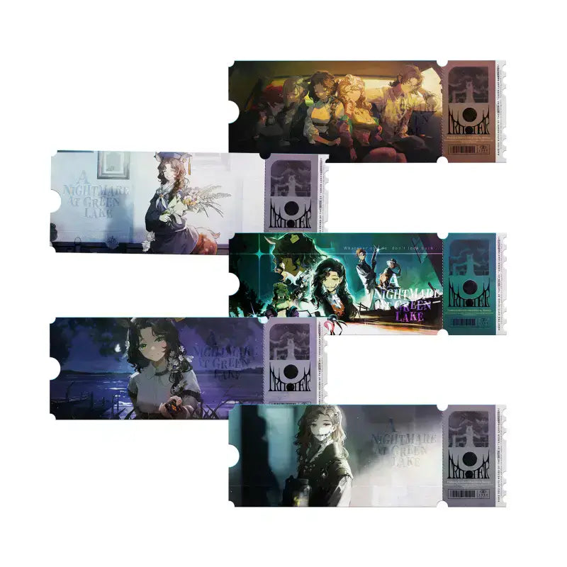 Reverse: 1999 - Green Lake Collection CG Laser Ticket Package BLUEPOCH