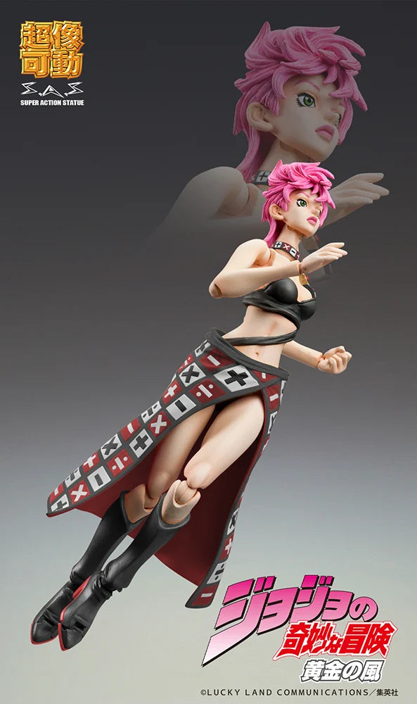 JoJo's Bizarre Adventure: Golden Wind - Trish Una (Black Ver) Chozokado Action Figure Medicos Entertainment