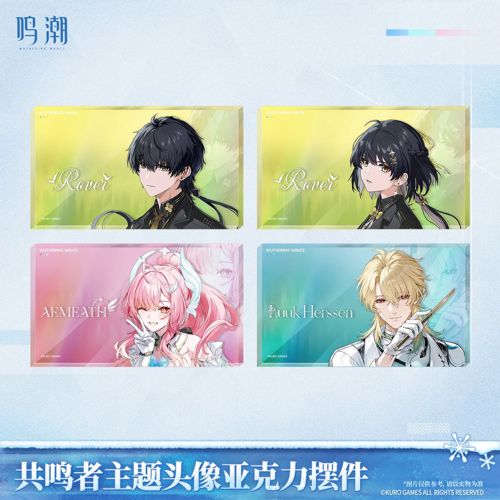 Wuthering Waves - Resonator Themed Avatar Acrylic Block KURO GAMES
