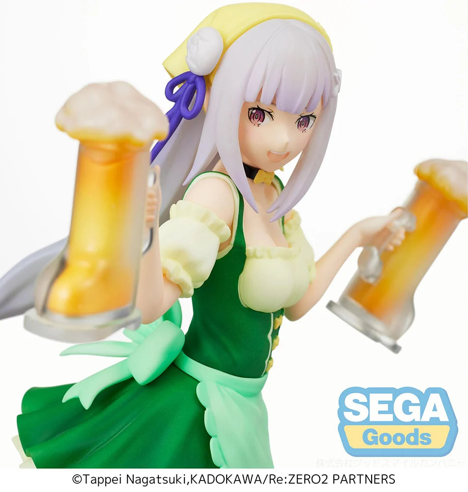 Re:ZERO Starting Life in Another World - Emilia(Oktoberfest Ver.) SPM Prize Figure SEGA
