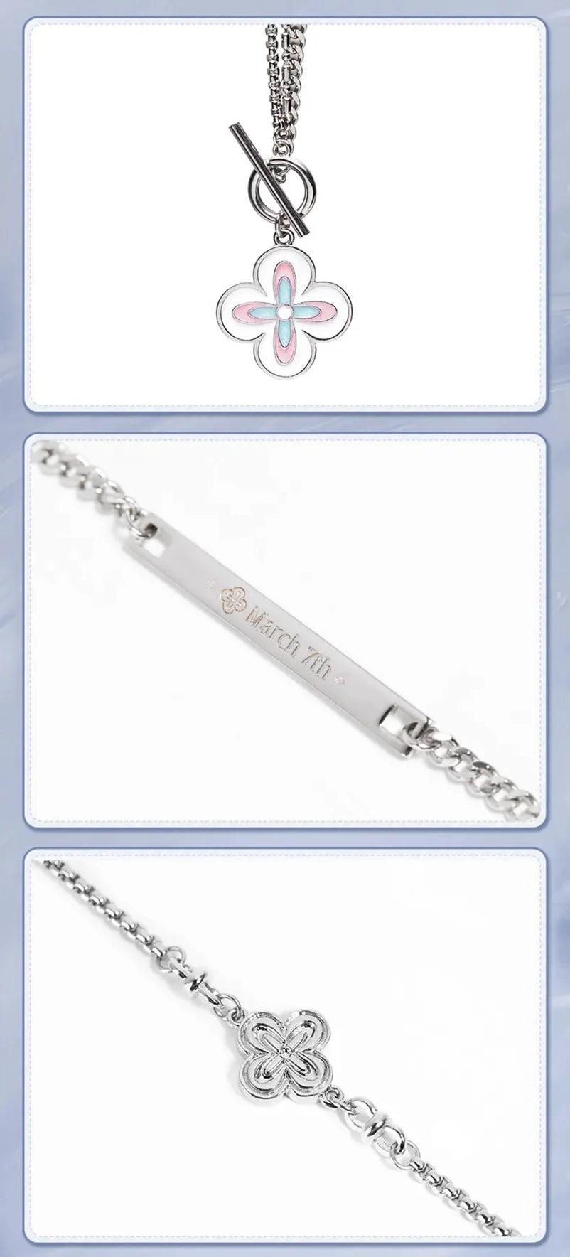 Honkai: Star Rail - March 7th Impression Series Brooch & Necklace miHoYo
