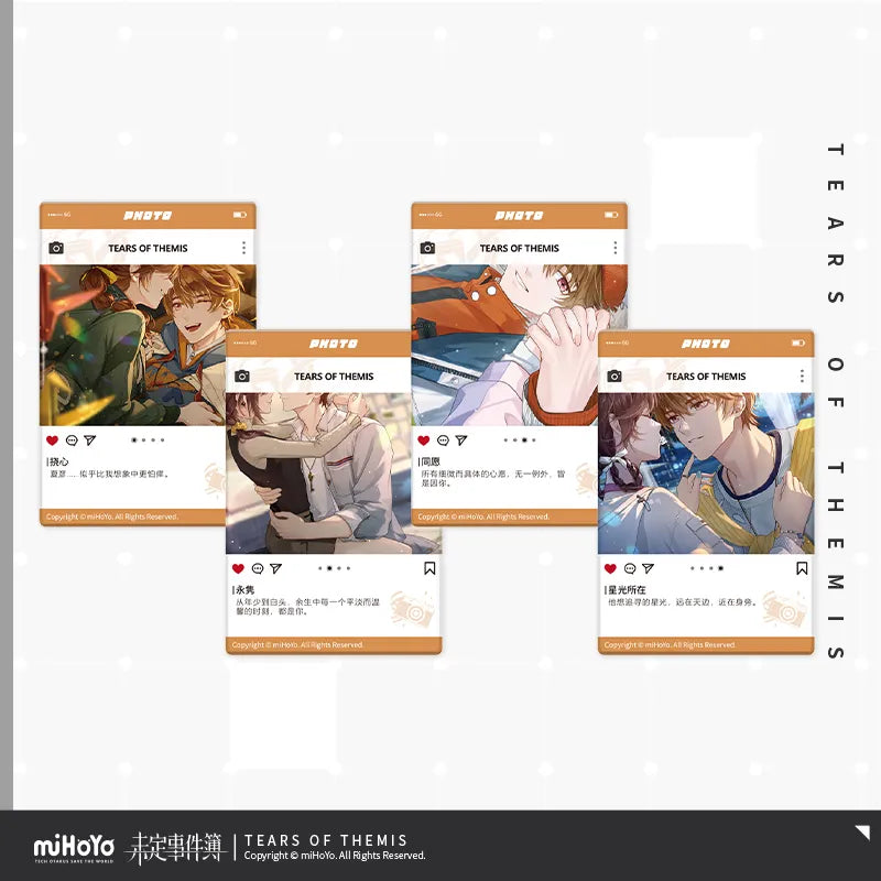 Tears of Themis - Collection Series Fixed CG Acrylic Photo Card Vol.6 miHoYo