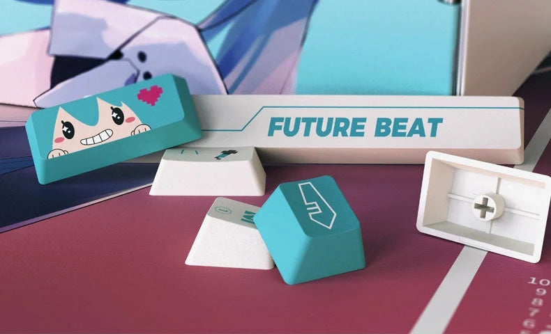 Hatsune Miku - Future Beat Varmilo Mechanical Keyboard Moeyu